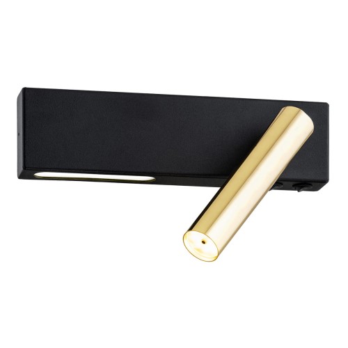 Kinkiet JASPER G9/LED  czarny struktura 1050 Argon