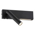 Kinkiet JASPER G9/LED  czarny struktura 1035 Argon