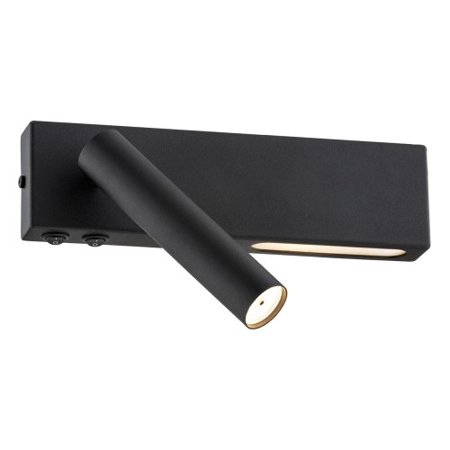 Kinkiet JASPER G9/LED  czarny struktura 1035 Argon