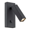 Kinkiet ROCK G9  czarny struktura 4723 Argon