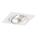 Oprawa stropowa OLIMP PLUS GU10 LED AR111  biały struktura 4745 BZ Argon