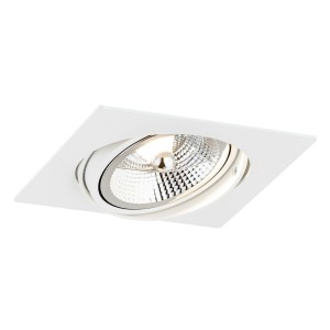 Oprawa stropowa OLIMP PLUS GU10 LED AR111  biały struktura 4745 BZ Argon