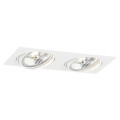 Oprawa stropowa OLIMP PLUS GU10 LED AR111  biały struktura 1046 BZ Argon