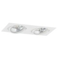 Oprawa stropowa OLIMP PLUS GU10 LED AR111  biały struktura 1046 BZ Argon