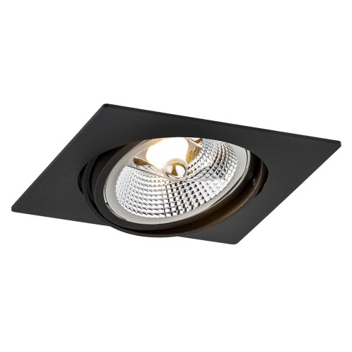Oprawa stropowa OLIMP PLUS GU10 LED AR111  czarny struktura 4746 BZ Argon