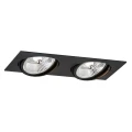 Oprawa stropowa OLIMP PLUS GU10 LED AR111  czarny struktura 1047 BZ Argon