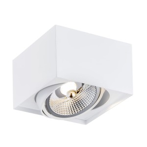 Plafon RODOS PLUS GU10 LED AR111  biały struktura 4753 BZ Argon