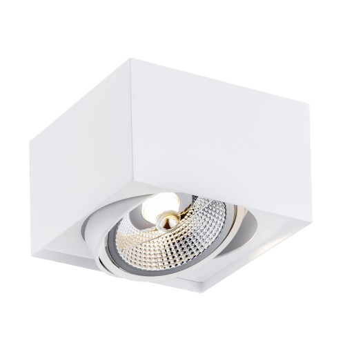 Plafon RODOS PLUS GU10 LED AR111  biały struktura 4753 BZ Argon