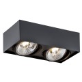 Plafon RODOS PLUS GU10 LED AR111  czarny struktura 1049 BZ Argon