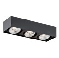 Plafon RODOS PLUS GU10 LED AR111  czarny struktura 6118 BZ Argon