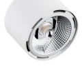 Reflektor CLEVLAND GU10 LED AR111  biały struktura 4702 BZ Argon