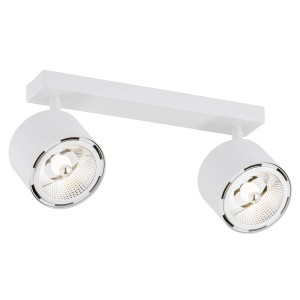 Plafon CLEVLAND GU10 LED AR111  biały struktura 1031 BZ Argon