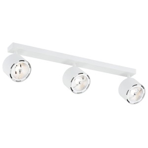 Plafon CLEVLAND GU10 LED AR111  biały struktura 6100 BZ Argon