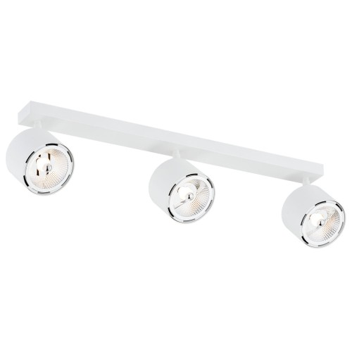 Plafon CLEVLAND GU10 LED AR111  biały struktura 6100 BZ Argon