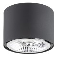 Plafon CLEVLAND GU10 LED AR111  czarny struktura 4691 BZ Argon