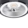 Plafon CLEVLAND GU10 LED AR111  czarny struktura 4691 BZ Argon