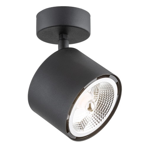 Reflektor CLEVLAND GU10 LED AR111  czarny struktura 4703 BZ Argon