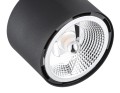 Reflektor CLEVLAND GU10 LED AR111  czarny struktura 4703 BZ Argon