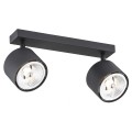 Plafon CLEVLAND GU10 LED AR111  czarny struktura 1032 BZ Argon