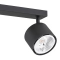 Plafon CLEVLAND GU10 LED AR111  czarny struktura 1032 BZ Argon