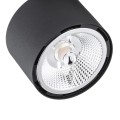 Plafon CLEVLAND GU10 LED AR111  czarny struktura 1032 BZ Argon
