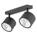 Plafon CLEVLAND GU10 LED AR111  czarny struktura 1032 BZ Argon