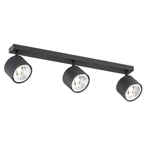 Plafon CLEVLAND GU10 LED AR111  czarny struktura 6101 BZ Argon