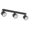 Plafon CLEVLAND GU10 LED AR111  czarny struktura 6101 BZ Argon