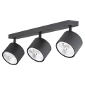 Plafon CLEVLAND GU10 LED AR111  czarny struktura 6101 BZ Argon