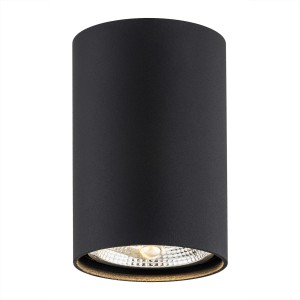 Plafon TUBO GU10  LED AR111   czarny struktura 4909 BZ Argon