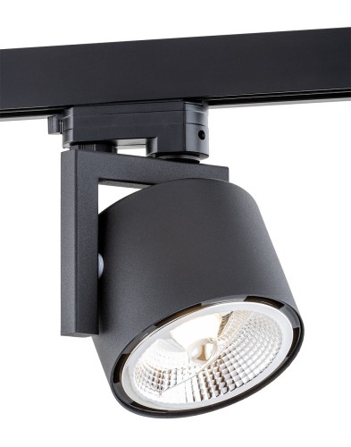 Reflektor ALTO GU10 LED AR111  czarny struktura 4751 BZ Argon