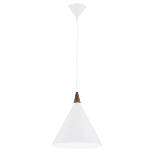 Lampa wisząca L KEGEL E27  biały 8631 Argon