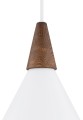 Lampa wisząca L KEGEL E27  biały 8631 Argon