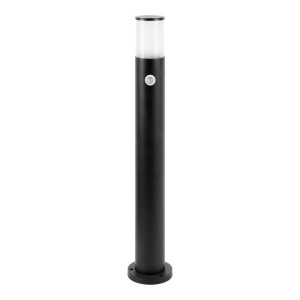 Słupek ogrodowy z czujnikiem ruchu DALIA E27 max. 15W IP54 80cm czarny Adviti Orno