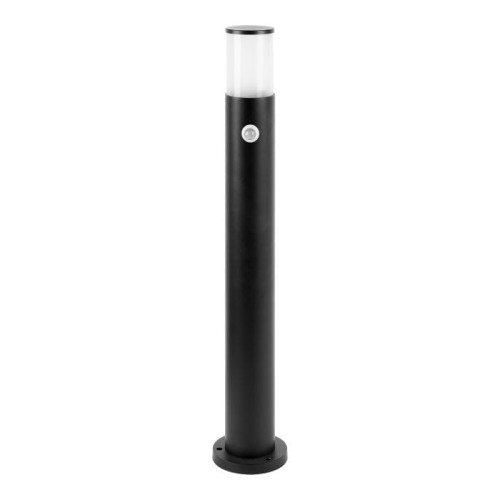 Słupek ogrodowy z czujnikiem ruchu DALIA E27 max. 15W IP54 80cm czarny Adviti Orno