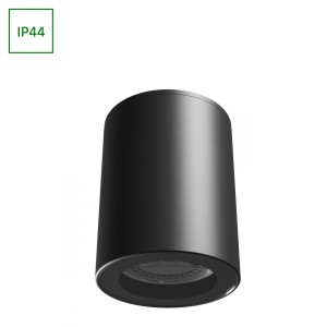 Lampa natynkowa czarna IP44 tuba spot Chloe Spectrum