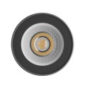 Lampa natynkowa czarna IP44 tuba spot Chloe Spectrum
