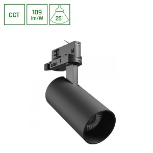 Lampa na szynoprzewód 3F Andromeda czarna zmienna barwa 16W LED Spectrum