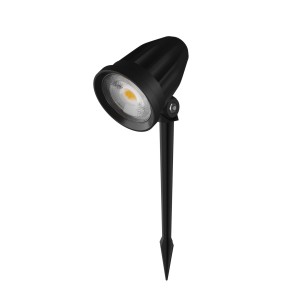 Lampa ogrodowa wbijana czarna 6W LED FLORI Ligero czarna Spectrum