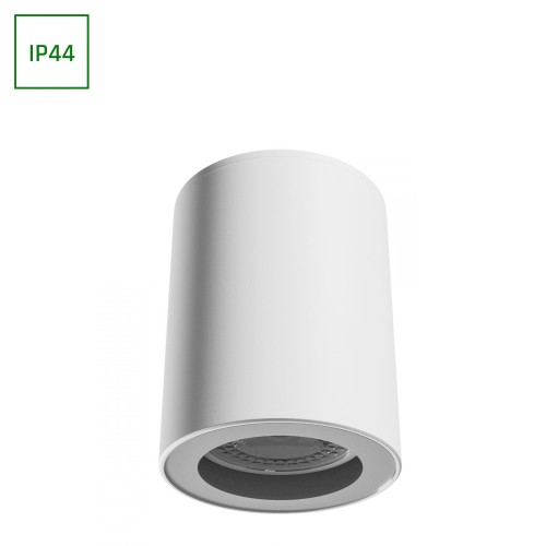 Lampa natynkowa biała IP44 tuba spot Chloe Spectrum