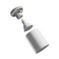 Lampa natynkowa biała IP44 tuba spot Chloe Spectrum