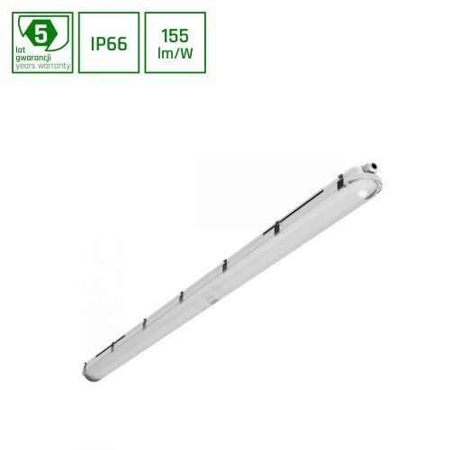 Oprawa hermetyczna LIMEA GIGANT PRO 58W/47W/37W/27W IP66 barwa neutralna 150cm Spectrum