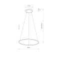 Lampy sufitowe CIRCOLO LED M 11604 Nowodvorski