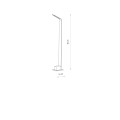 Lampa stojąca zewnętrzna SLIM LED 11540 Nowodvorski