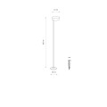Lampa gruntowa zewnętrzna RUBY LED 11542 Nowodvorski