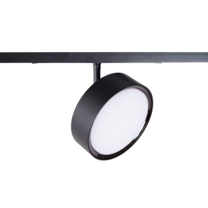 MAXLIGHT N0011N plafon 12W Czarny okrągły 3000K On-Off- MICRO11