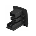 Zaślepka do szynoprzewodów 3F czarne Light Prestige