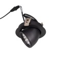 MAXLIGHT H0133 OPRAWA WPUSTOWA RUBIO 10W CZARNA