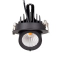MAXLIGHT H0133 OPRAWA WPUSTOWA RUBIO 10W CZARNA