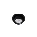 MAXLIGHT H0131 LAMPA SUFITOWA HALO F BLACK PODTYNKOWA